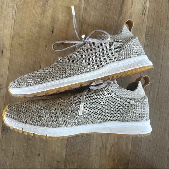 TRUE Linkswear All Day Knit II Cobblestone Spikeless Golf Shoes - Picture 6 of 11